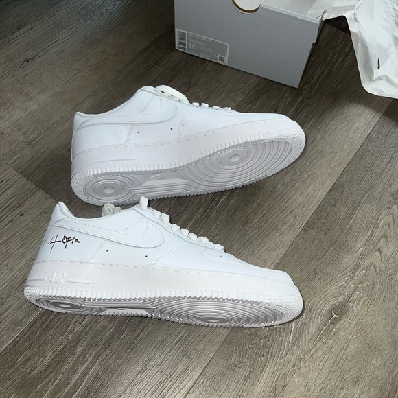 NWT Limited Edition Travis Scott Cactus Jack Utopia Air Force 1s - Picture 2 of 10